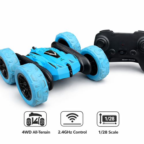 TurboFlip™ RC Stunt Car – 360° Flips & All-Terrain Fun
