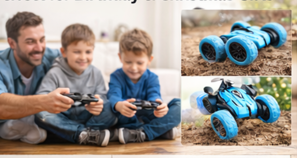 TurboFlip™ RC Stunt Car – 360° Flips & All-Terrain Fun