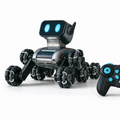 RoboRush™ Smart Robot Dog – 8-Wheel Stunt RC Pet